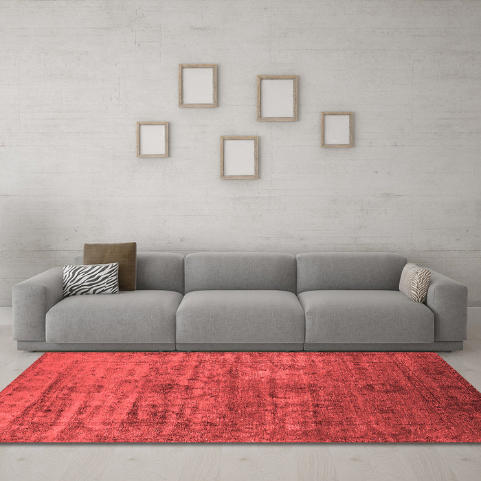 Traditional Red Washable Rugs