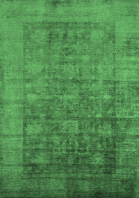 Oriental Emerald Green Industrial Rug, urb2435emgrn