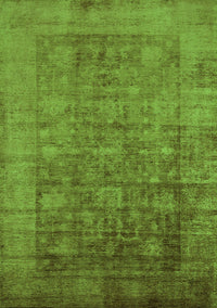 Oriental Green Industrial Rug, urb2435grn