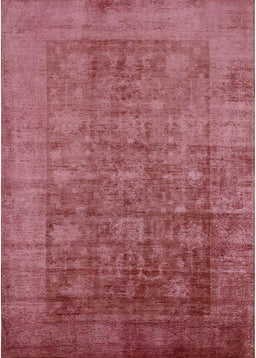 Mid-Century Modern Bright Maroon Red Oriental Rug, urb2435