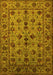 Oriental Yellow Industrial Rug, urb2436yw