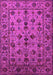 Oriental Pink Industrial Rug, urb2436pnk