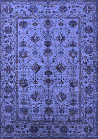 Oriental Blue Industrial Rug, urb2436blu