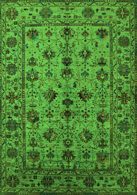 Oriental Green Industrial Rug, urb2436grn