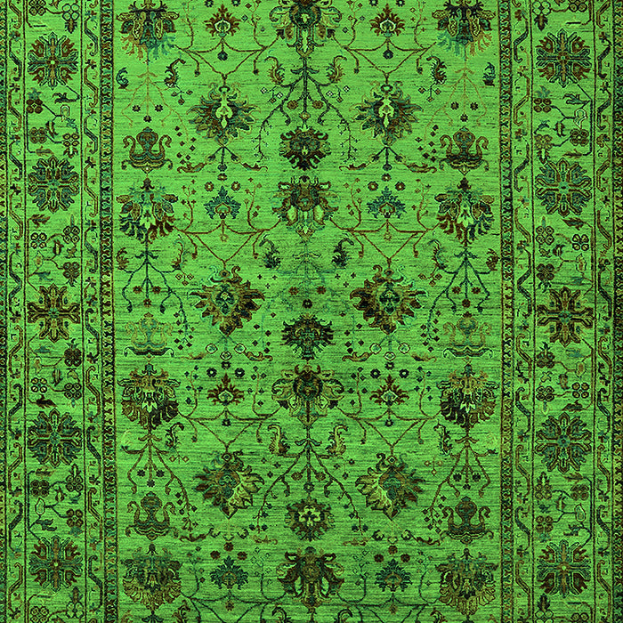 Oriental Green Industrial Rug, urb2436grn