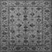 Square Oriental Gray Industrial Rug, urb2436gry