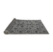 Sideview of Oriental Gray Industrial Rug, urb2436gry