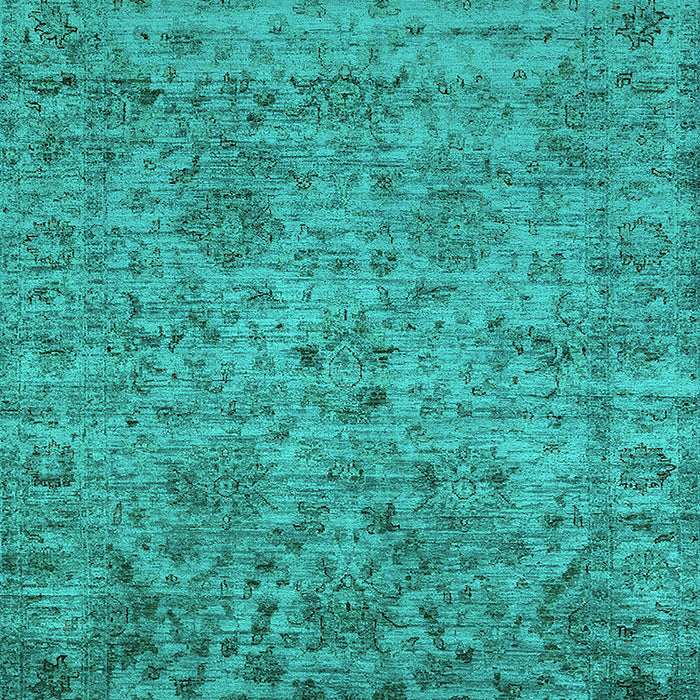 Oriental Turquoise Traditional Rug, urb2437turq
