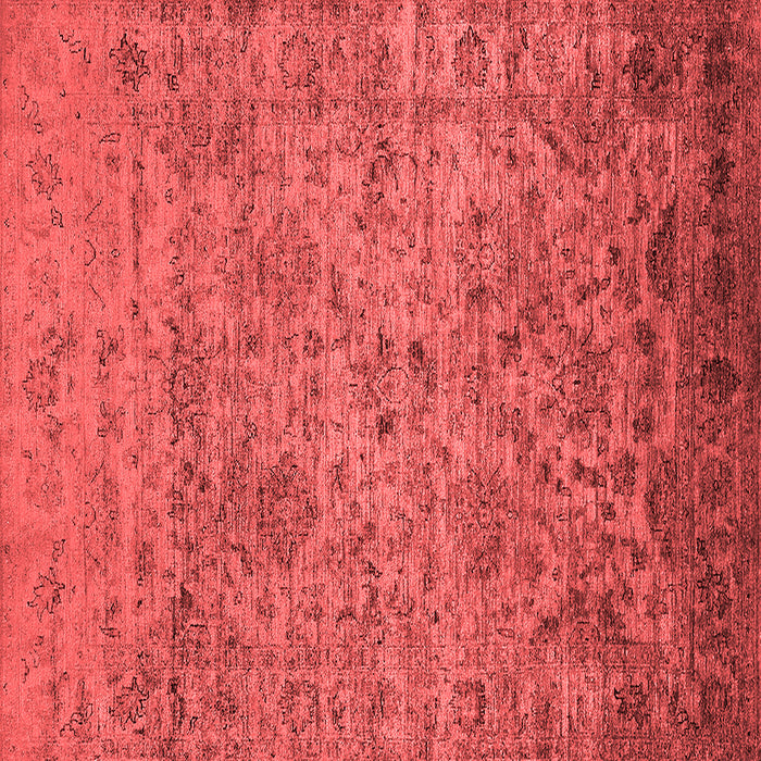 Machine Washable Oriental Red Traditional Rug, wshurb2437red
