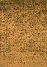 Oriental Orange Traditional Rug, urb2437org