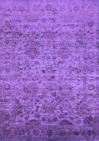 Oriental Purple Traditional Rug, urb2437pur