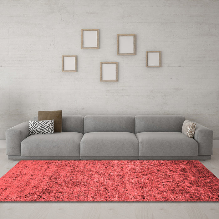 Traditional Red Washable Rugs