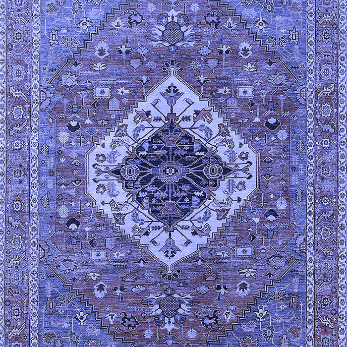 Persian Blue Traditional Rug, urb2438blu