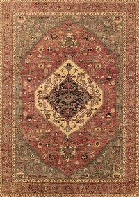 Persian Brown Traditional Rug, urb2438brn