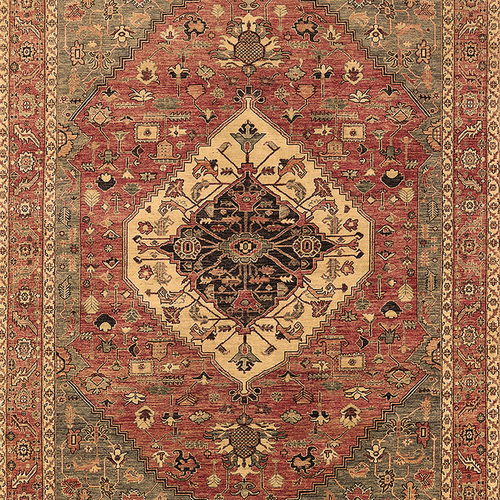 Persian Brown Traditional Rug, urb2438brn