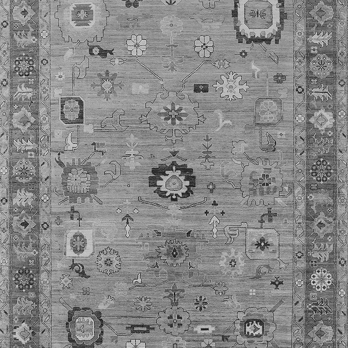 Oriental Gray Industrial Rug, urb2439gry