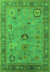 Oriental Green Industrial Rug, urb2439grn