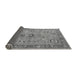 Sideview of Oriental Gray Industrial Rug, urb2439gry