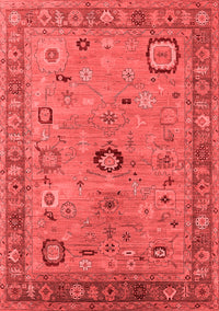 Oriental Red Industrial Rug, urb2439red