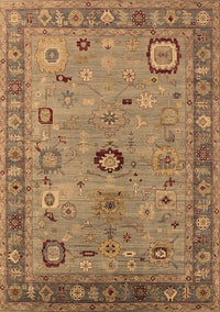 Oriental Brown Industrial Rug, urb2439brn