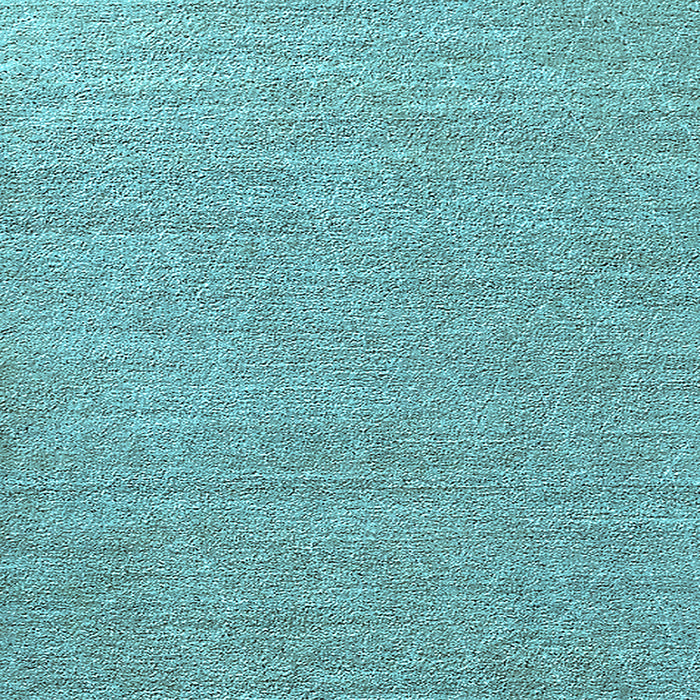 Square Machine Washable Oriental Light Blue Industrial Rug, wshurb243lblu