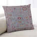 Lifestyle Image of Mid-Century Modern Urban Square Mauve Taupe Purple Throw Pillow, 18 inch by 18 inch, pwurb2440