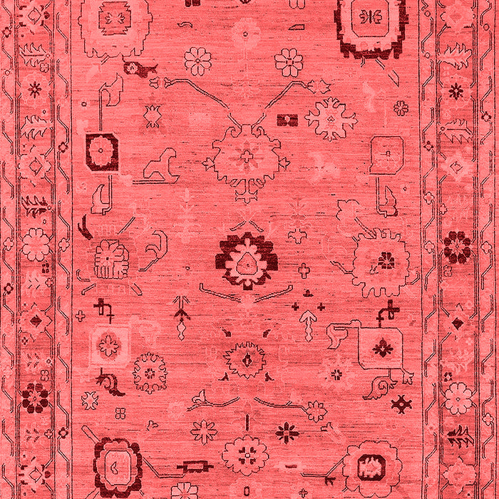 Oriental Red Traditional Area Rugs