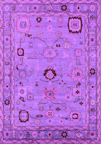 Oriental Purple Traditional Rug, urb2440pur