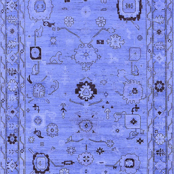 Oriental Blue Traditional Rug, urb2440blu