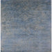 Square Mid-Century Modern Light Slate Gray Persian Rug, urb2441