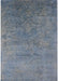 Mid-Century Modern Light Slate Gray Persian Rug, urb2441