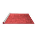 Bohemian Red Washable Rugs