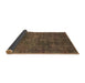 Sideview of Oriental Brown Industrial Rug, urb2442brn