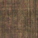 Square Oriental Brown Industrial Rug, urb2442brn