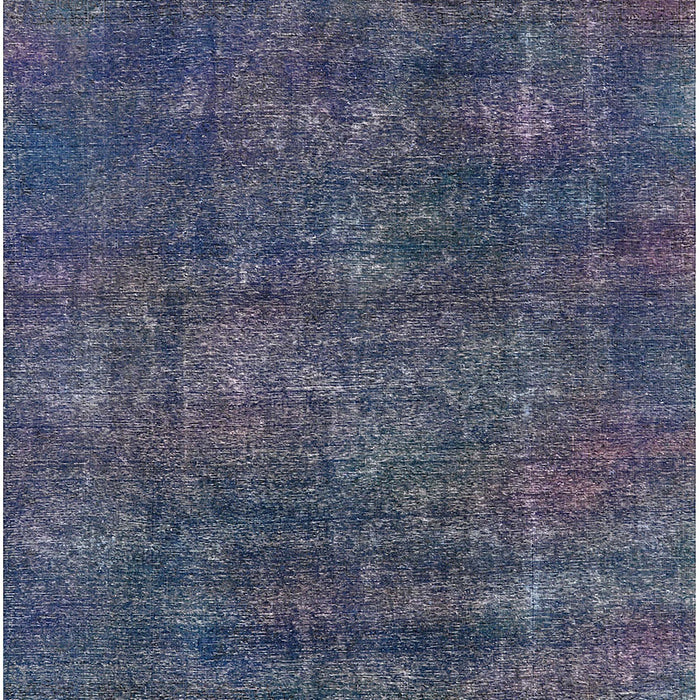 Mid-Century Modern Blue Oriental Rug, urb2442