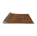 Sideview of Oriental Orange Industrial Rug, urb2442org