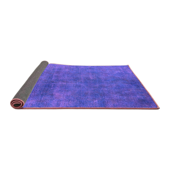 Sideview of Persian Purple Bohemian Rug, urb2443pur