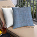 Front View of Mid-Century Modern Urban Square Iceberg Blue Throw Pillow, 18 inch by 18 inch, pwurb2444