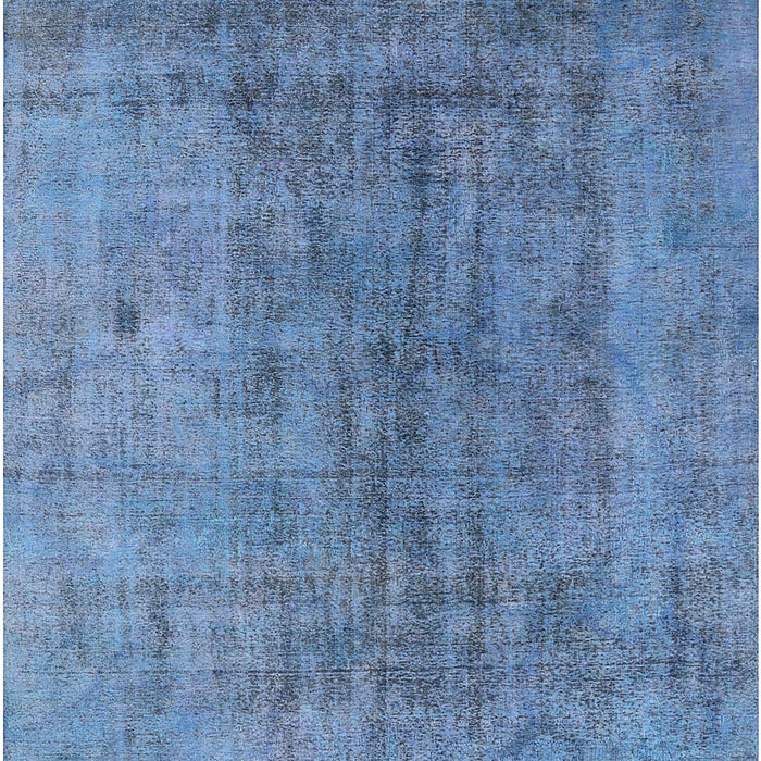 Mid-Century Modern Iceberg Blue Persian Rug, urb2444
