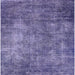 Square Mid-Century Modern Purple Oriental Rug, urb2445