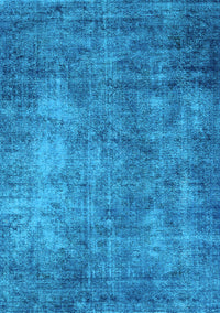 Oriental Light Blue Industrial Rug, urb2445lblu