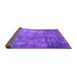 Sideview of Oriental Purple Industrial Rug, urb2445pur