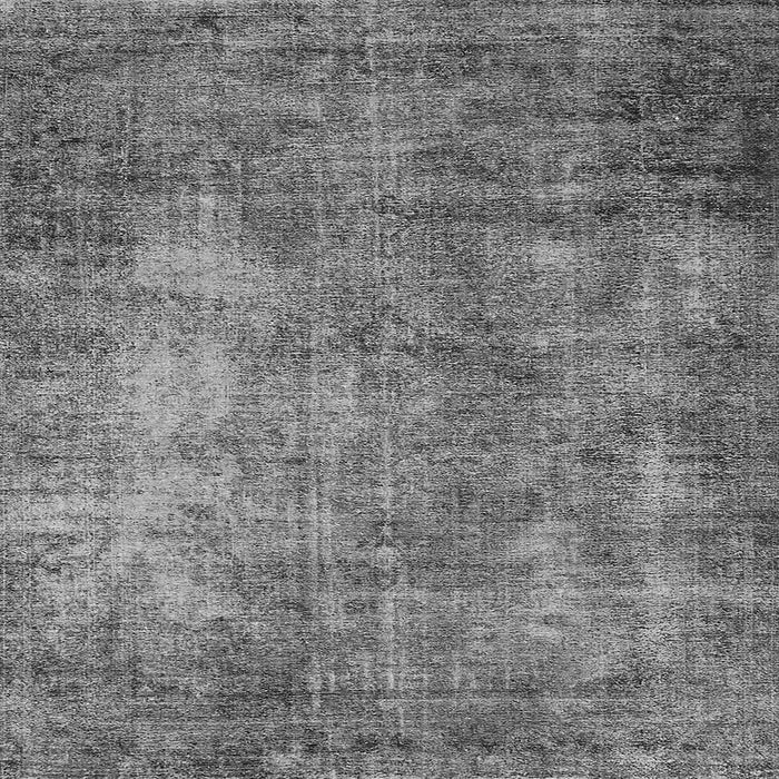 Square Oriental Gray Industrial Rug, urb2445gry