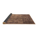 Sideview of Oriental Brown Industrial Rug, urb2445brn