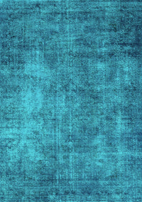 Oriental Turquoise Industrial Rug, urb2445turq