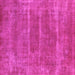 Square Oriental Pink Industrial Rug, urb2446pnk