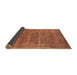 Sideview of Oriental Brown Industrial Rug, urb2446brn