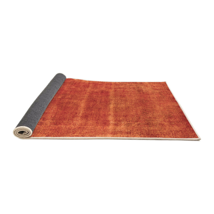 Sideview of Oriental Orange Industrial Rug, urb2446org