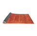 Sideview of Oriental Orange Industrial Rug, urb2446org