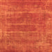 Square Machine Washable Oriental Orange Industrial Area Rugs, wshurb2446org